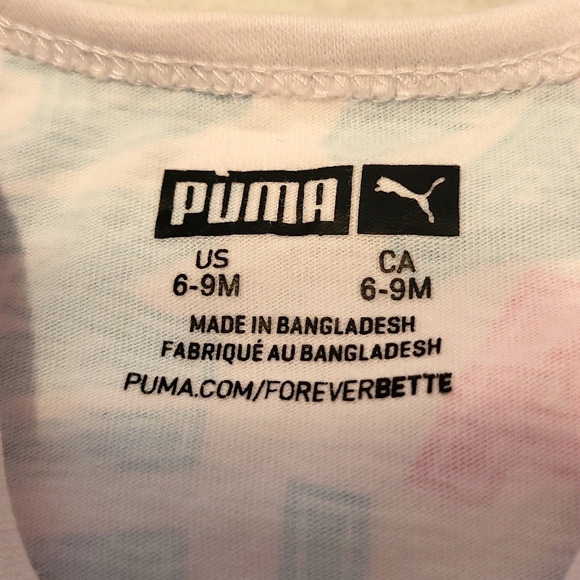 Set of two Puma onesies/bodysuits - Picture 4 of 5
